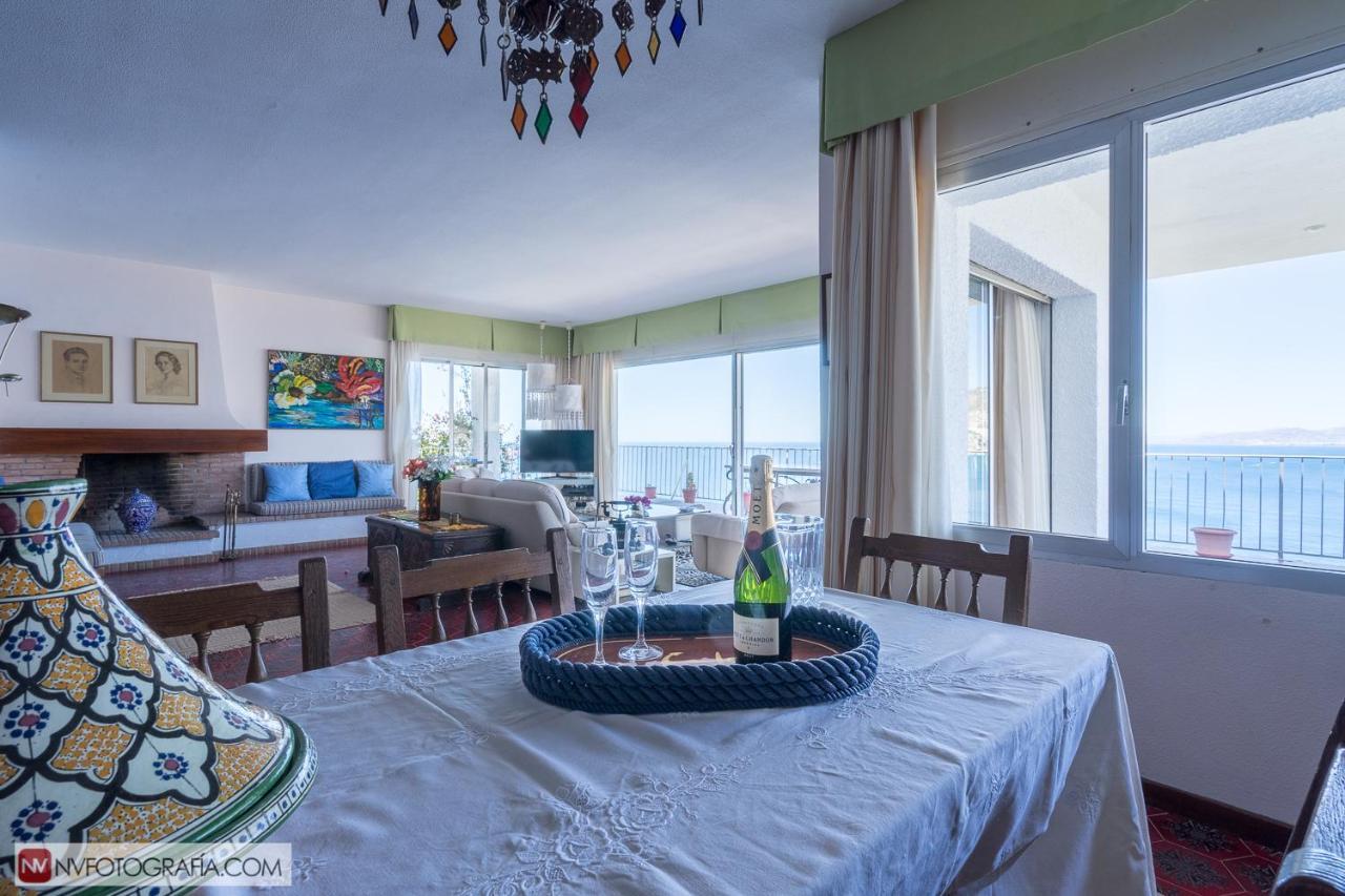 Villa Sobre El Mar Alboran ลาเอร์ราดูรา ภายนอก รูปภาพ