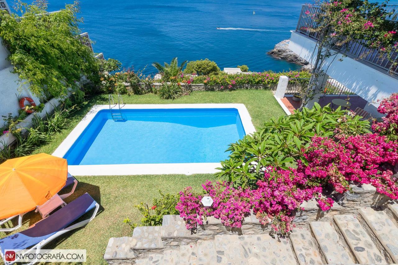 Villa Sobre El Mar Alboran ลาเอร์ราดูรา ภายนอก รูปภาพ